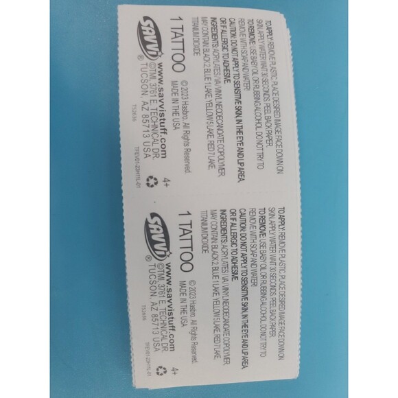 Tranformers Tattoo Bundle Of 12 Teachers Prize Award Lot By Savi - Picture 6 of 6